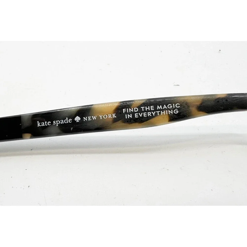 Kate Spade Jacey Eyeglasses Womens Black Tortoise Rectangular Frames 140 40615